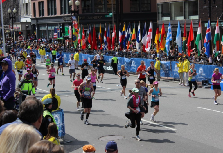 2013 Boston Marathon Finish Line