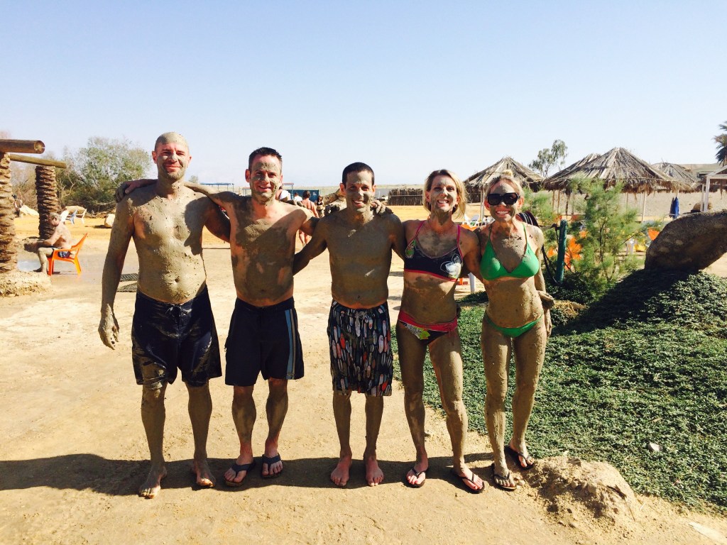 Traveling Through Israel mineral mud