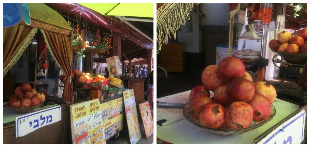 Traveling Through Israel fresh juice