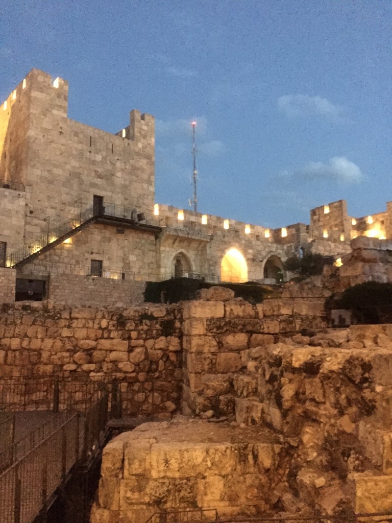 Traveling Through Israel tower of david